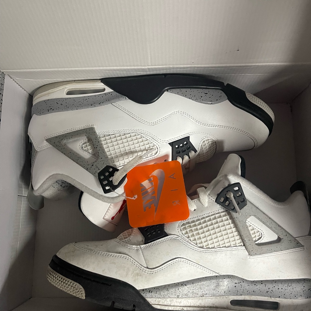 Nike Jordan 4 Retro Cement White